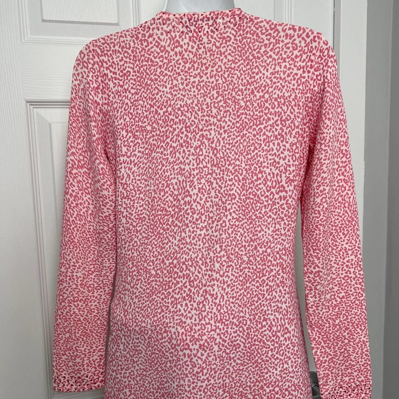 Bloomingdale's sweater pink size 2P Rayon & Nylon - Picture 6 of 11
